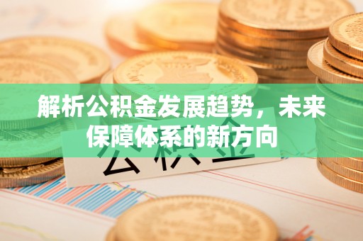 港南解析公积金发展趋势，未来保障体系的新方向