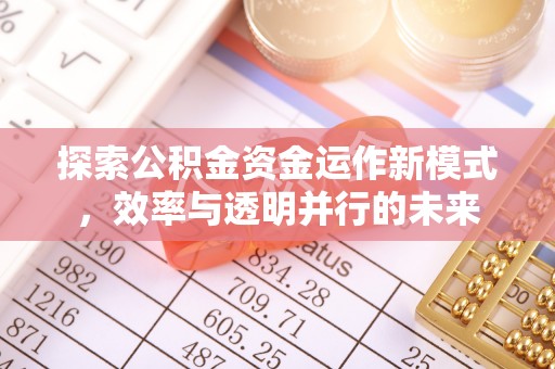 港南探索公积金资金运作新模式，效率与透明并行的未来
