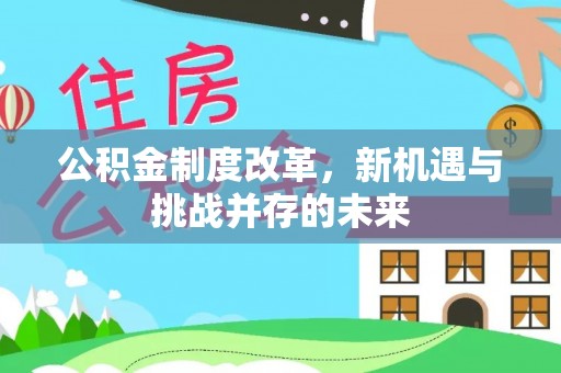 港南公积金制度改革，新机遇与挑战并存的未来