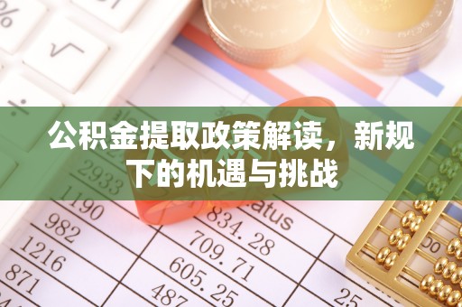 港南公积金提取政策解读，新规下的机遇与挑战