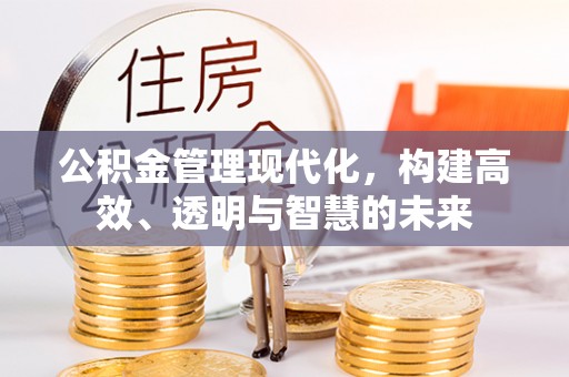 港南公积金管理现代化，构建高效、透明与智慧的未来