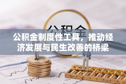 港南公积金制度性工具，推动经济发展与民生改善的桥梁