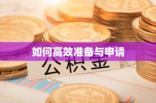 港南如何高效准备与申请