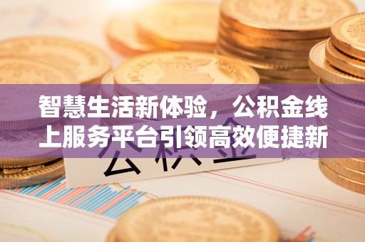 港南智慧生活新体验，公积金线上服务平台引领高效便捷新时代