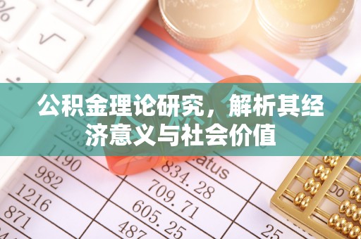 港南公积金理论研究，解析其经济意义与社会价值