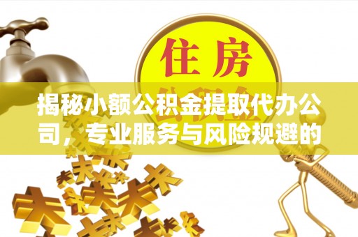 港南揭秘小额公积金提取代办公司，专业服务与风险规避的平衡艺术