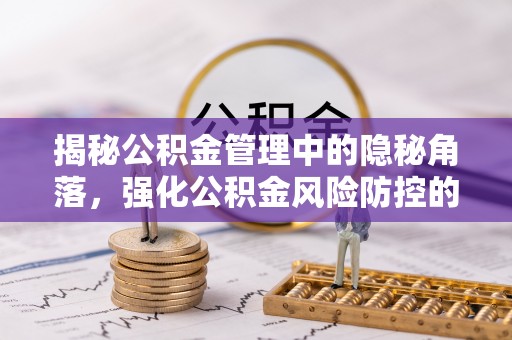 港南揭秘公积金管理中的隐秘角落，强化公积金风险防控的必要性与路径