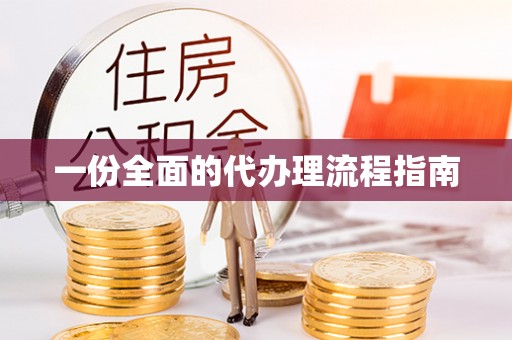 港南一份全面的代办理流程指南