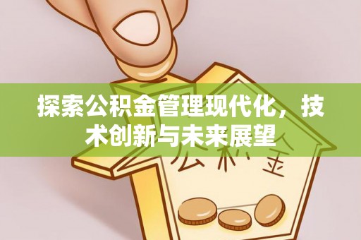 港南探索公积金管理现代化，技术创新与未来展望