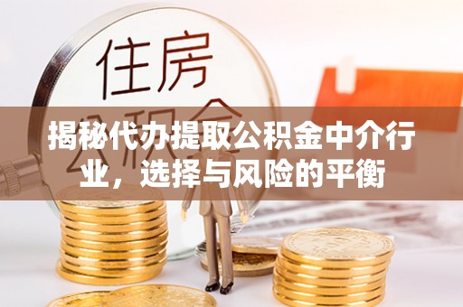 港南揭秘代办提取公积金中介行业，选择与风险的平衡